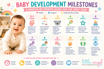 Baby Development Milestones: A Month-by-Month Guide for the First Year
