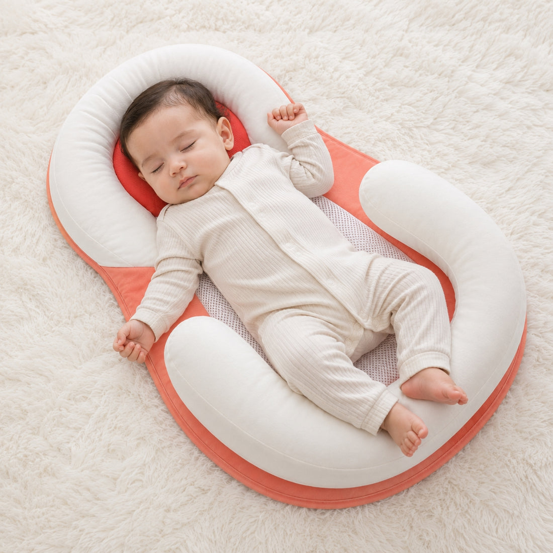 Little Angel - Baby Sleep Positioner Nest Adjustable Newborn Lounger