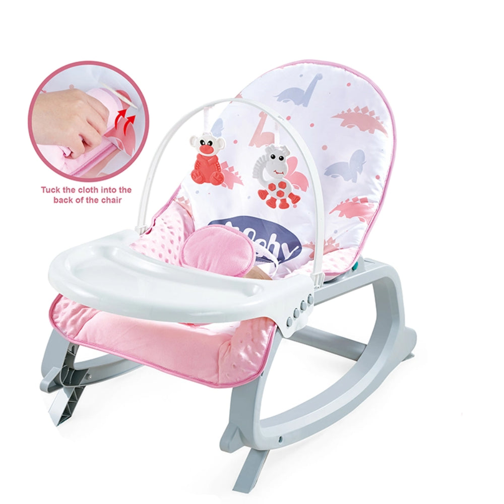 Little Angel - Baby Rocker Bouncer Feeding Chair with Tray