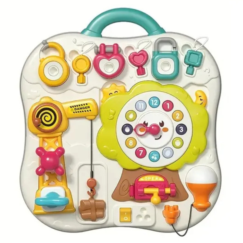 Goodway - Kids Interactive Educational Busy Board With Locks