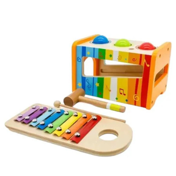 Little Angel Baby Toys Wooden Xylophone
