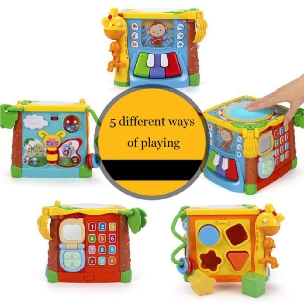Goodway - Baby Multi Activity Cube Educational Toy For Toddlers