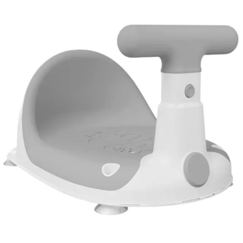 Little Angel - Baby Bath Seat For Newborn For 3 - 6 Month - Gray