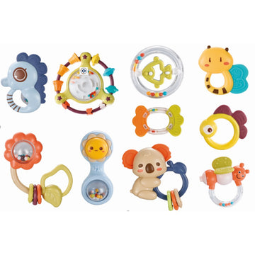 Goodway - Baby Rattle Toy Set Educational Teething Toys