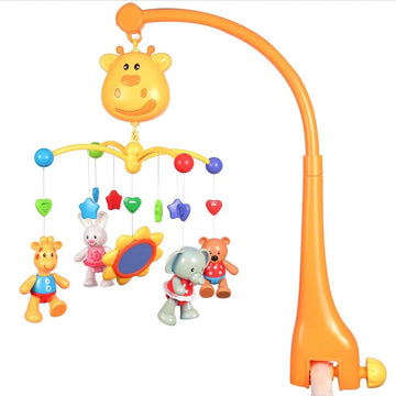 Goodway - Baby Toys Bed Bell Hanging Toy W/ Rattle - Animals