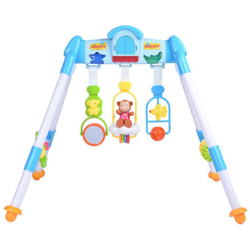 Goodway - Baby Play Gym Activity Center With Hanging Toys - Blue/Pink