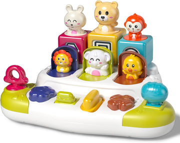 Goodway - Baby Pop-Up Animal Activity Toy With Buttons