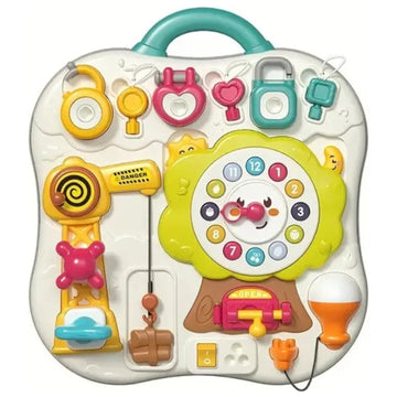 Goodway - Baby Busy Board Activity Toy With Clock & Switches