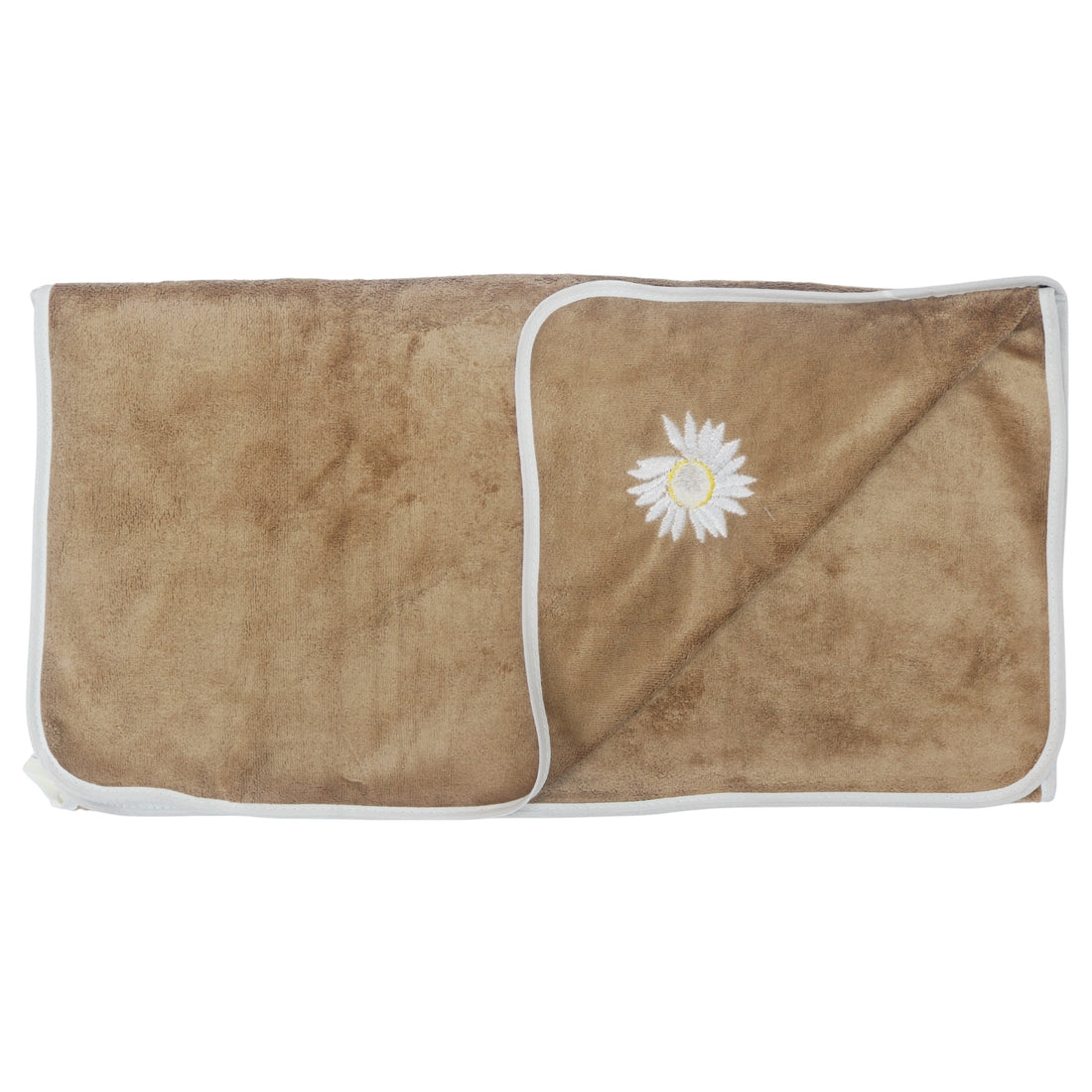 Night Angel - Baby Bath Towel Cotton Daisy Flower For New Born