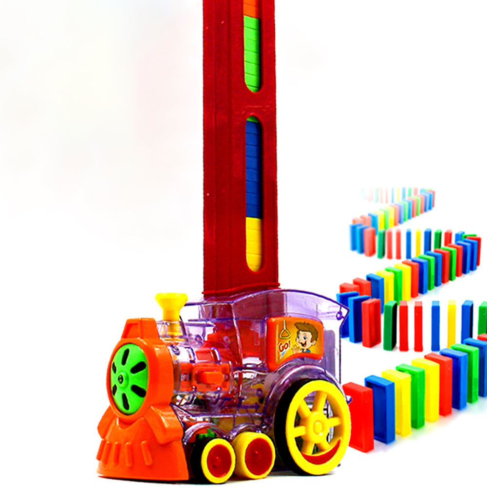 Little Angel -Domino Train Blocks Educational toy for Kids - Red