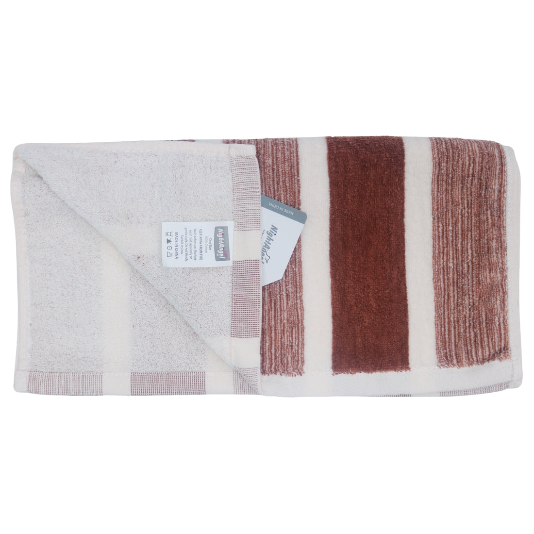 Night Angel - Baby Towel Cotton Stripe For New Born