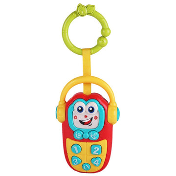 Little Angel-Baby Musical Phone Toy with Lights & Sounds for Infants - Multicolor