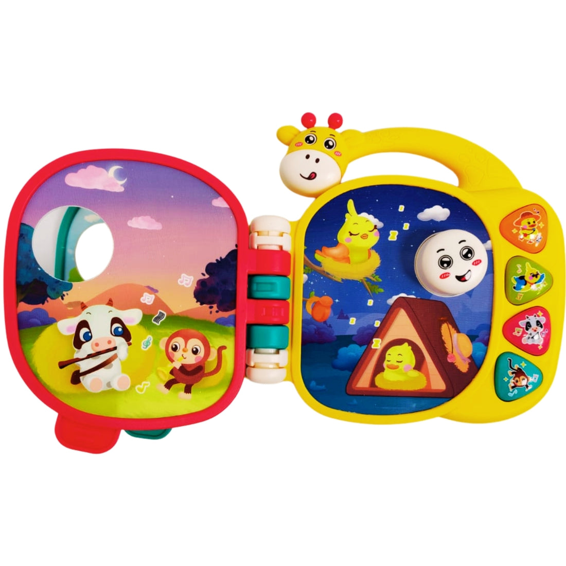 Little Angel-Baby Musical Butterfly Toy with Lights Sounds - Blue/Red