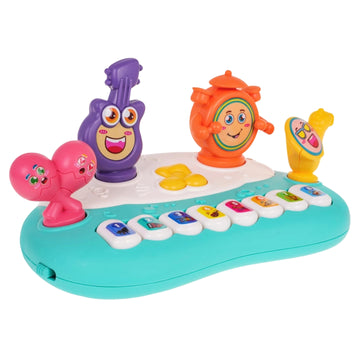Little Angel-Baby Musical Caterpillar Rattle Toy for Infants - Multicolor