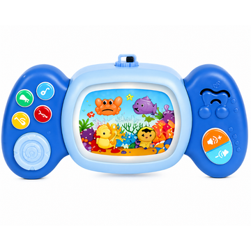 Baby Musical Toy with Lights & Aquatic Animal Buttons - Multicolor