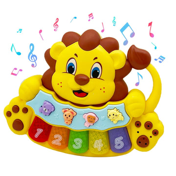 Little Angel-Baby Musical Piano Toy for Kids Educational Light Interactive Fun - Multicolor
