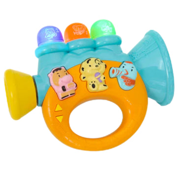 Little Angel-Baby Musical Rattle Toy with Lights & Sounds - Multicolor
