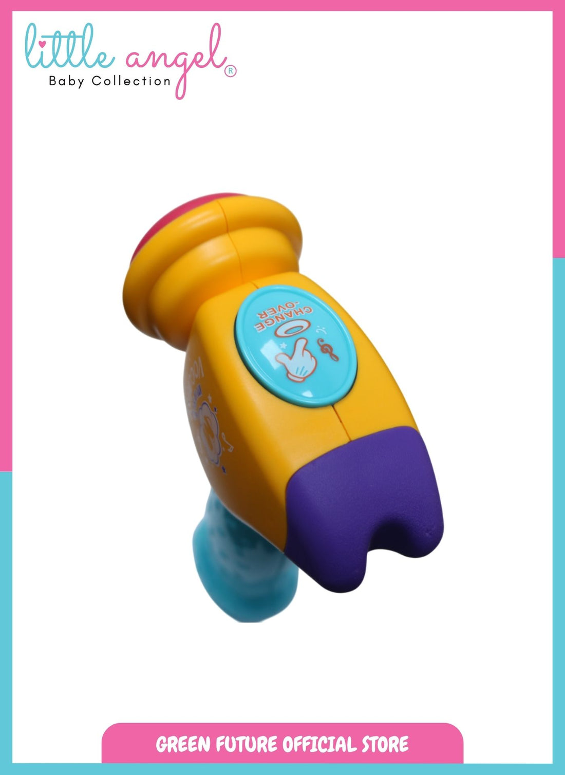 Baby Musical Toy Interactive Hammer Educational Sensory Toy - Multicolor