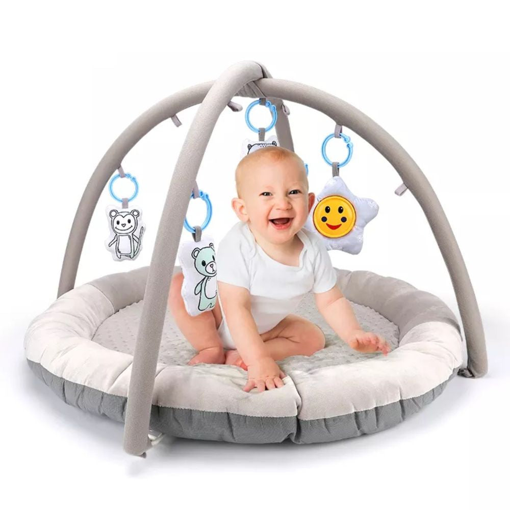 Little Angel - Baby Play Mat Activity Gym with Hanging Toys