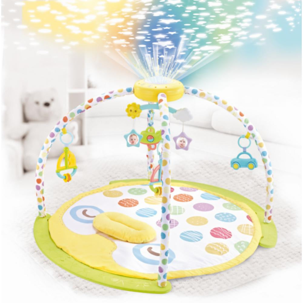 Goodway - Baby Musical Play Gym Activity Mat With Projector