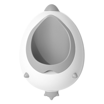 Little Angel -Baby Wall Mounted Potty Training Urinal - Grey