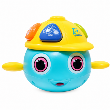 Baby Musical Toy Interactive Fish for Early Learning and Fun - Multicolor