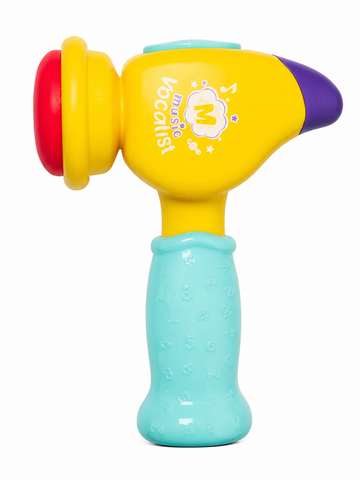 Baby Musical Toy Interactive Hammer Educational Sensory Toy - Multicolor
