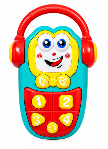 Little Angel-Baby Musical Phone Toy with Lights & Sounds for Infants - Multicolor