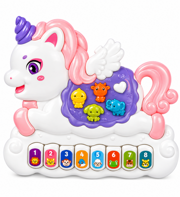Little Angel-Baby Musical Toy with Lights & Sounds for Early Learning - Multicolor