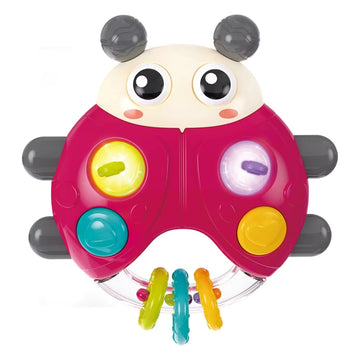 Goodway - Musical Light-Up Ladybug Baby Activity Toy - Red