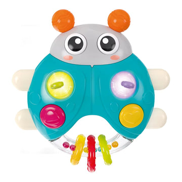 Goodway - Musical Light-Up Ladybug Baby Activity Toy - Blue