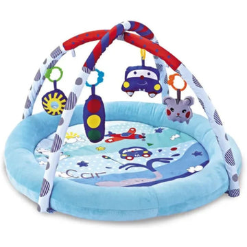 Little Angel Baby Round Comfy Gym - Blue