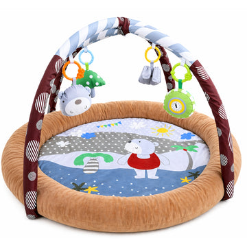 Little Angel - Baby Round Comfy Play Mat & Activity Gym