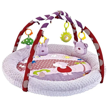 Little Angel Baby Round Comfy Gym - Purple