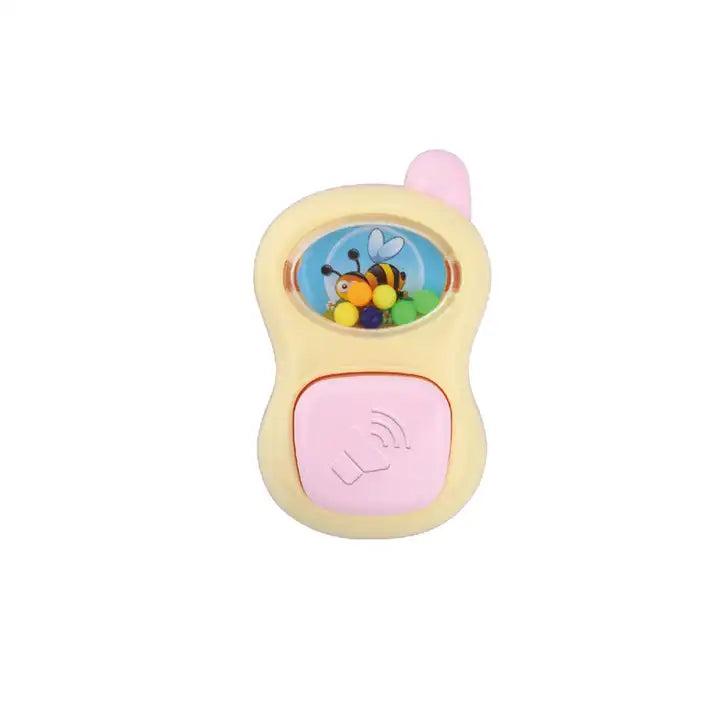 Baby Interactive Remote Toy with Fun Sounds, Lights, and Educational Play   Perfect for Early Learning and Development for Babies and Toddlers. BPA Free Safe Material for 1+ Year Olds