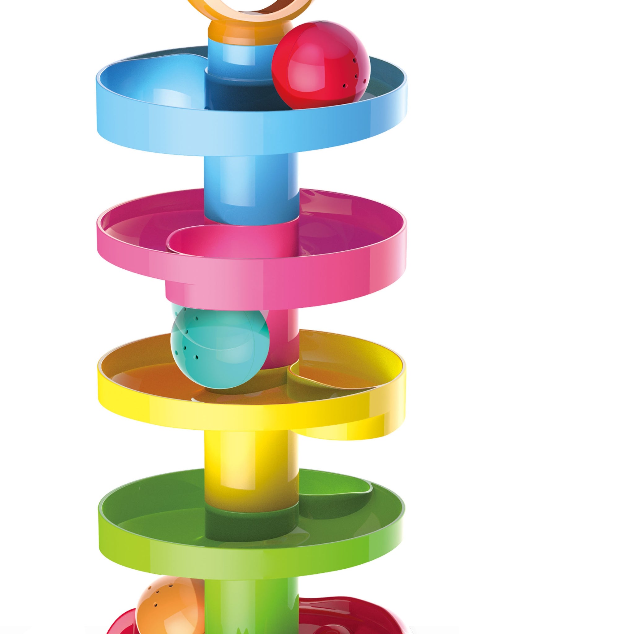 Huanger -Baby Toys Monkey Ball Drop Tower Best Toy for 1 Year Olds