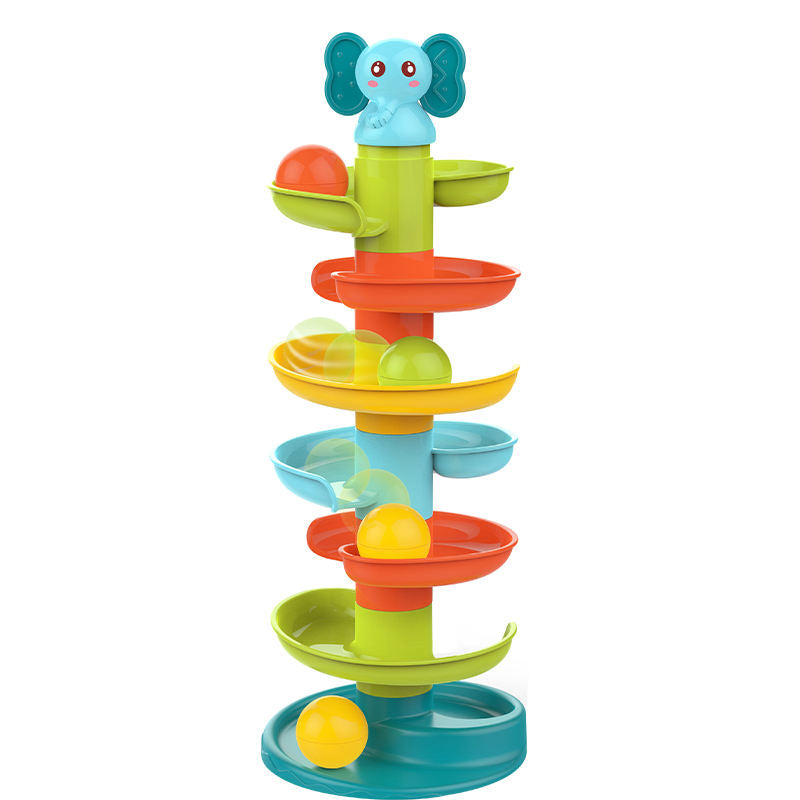 Huanger - Baby Toys Lion Ball Drop Tower Best Toy for 1 Year Olds