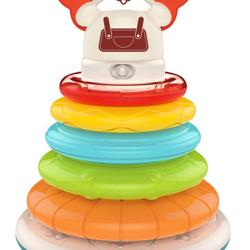 Huanger -Baby Toys Lion Stacking Rings Best for 1 Year Old Kids