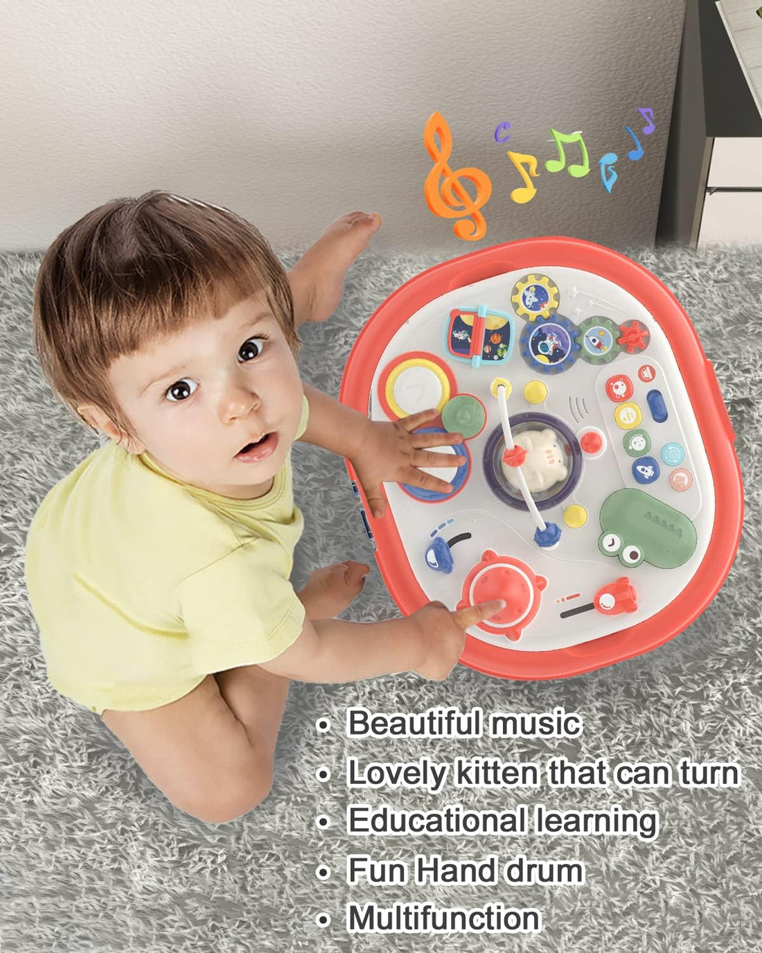 Huanger -Baby Learning & Activity Play Table – Educational Toy