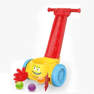 Huanger - 2-In-1 Kids Ball Popper & Scooper Walker With Music