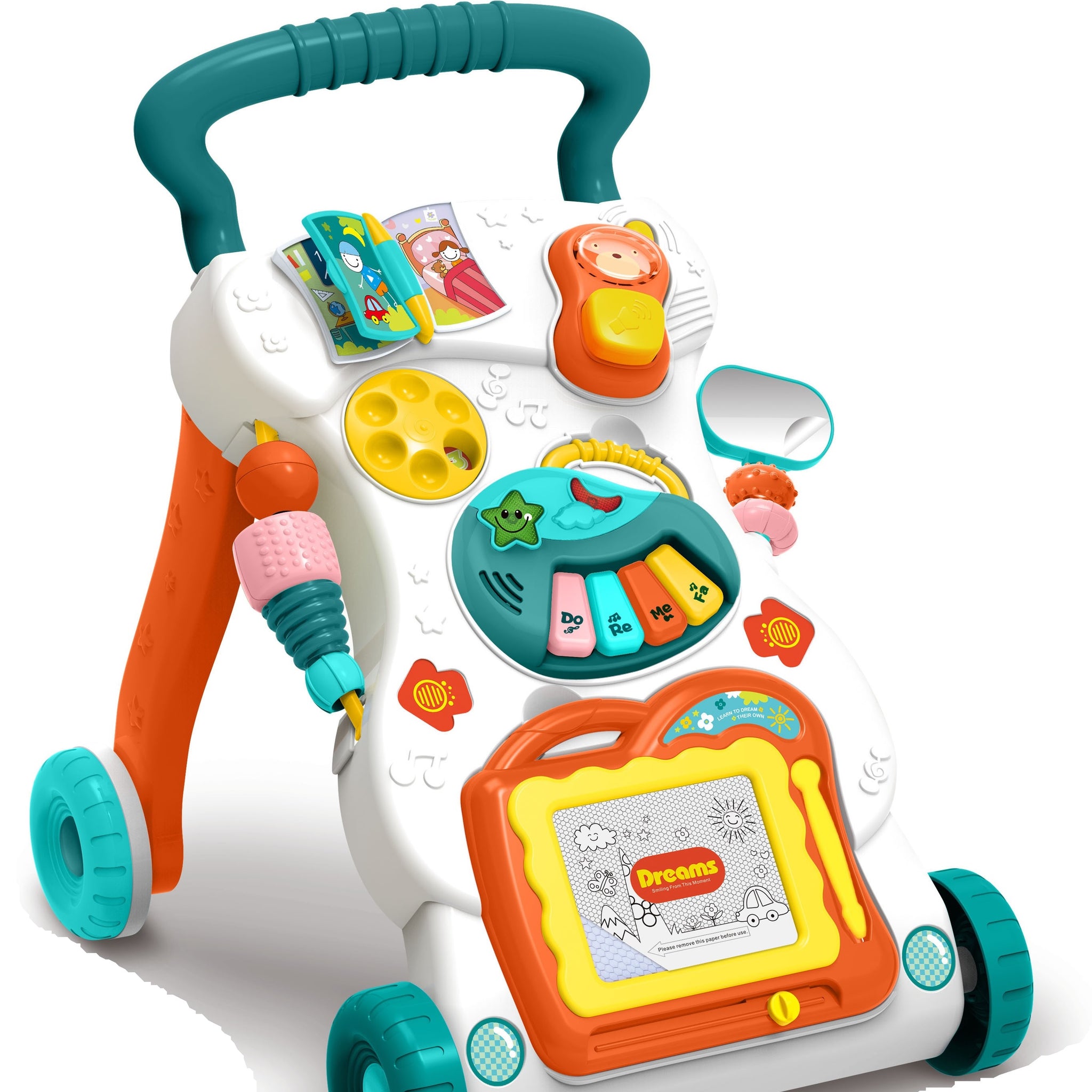 Huanger -Baby Learning Walker & Activity, Educational Toy for 1 Year +