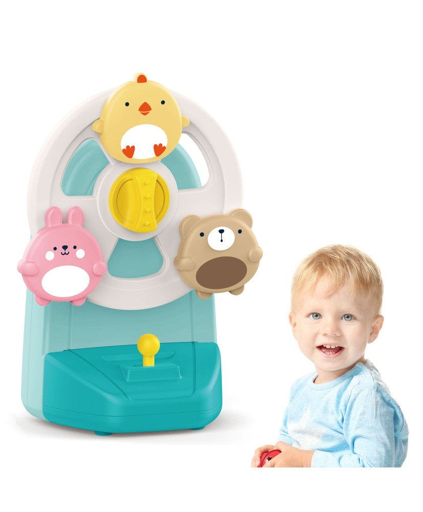 Little Angel - Baby Musical Ferris Wheel – Interactive Learning Toy - Blue