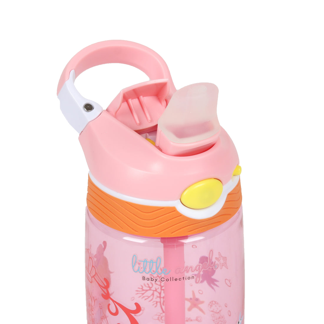 Little Angel - Kids Water Bottle - 450ml - Baby Pink, Blue, Purple