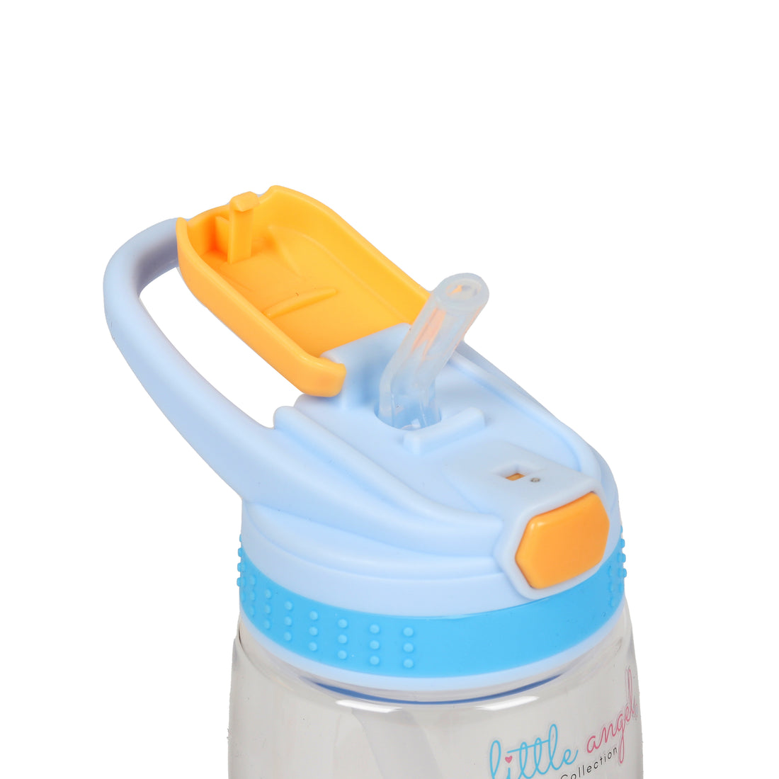 Little Angel - Kids Water Bottle - 480ml - Light Blue, Blue, Purple, Orange, Pink Cat, Pink, Purple Cat, Yellow