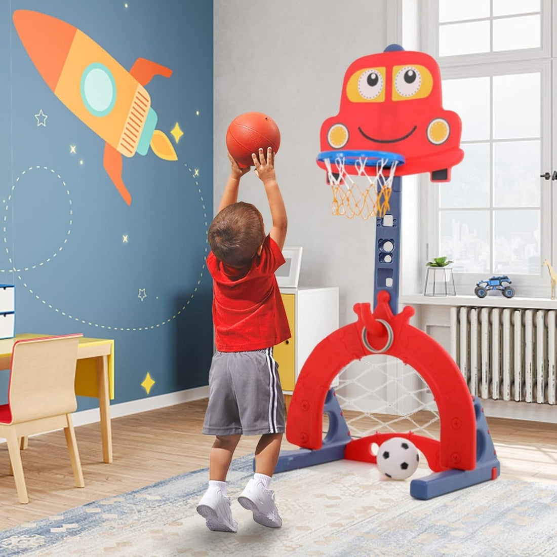 Little Angel Kids Hoop Basketball and Football - Little Angel Baby Store