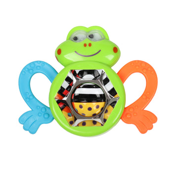 Little Angel Baby Rattle Teether Toy Infant Activity - Multicolor