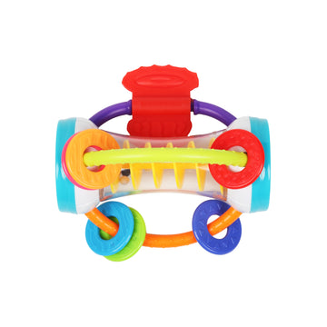 Little Angel Baby Activity Rattle Teether Learning Toy - Multicolor