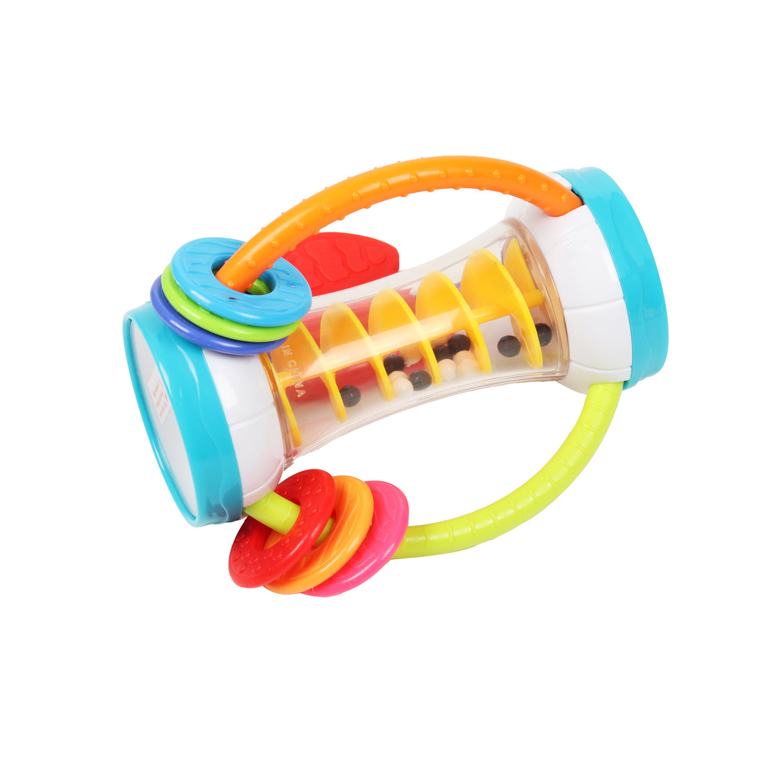 Little Angel Baby Activity Rattle Teether Learning Toy - Multicolor