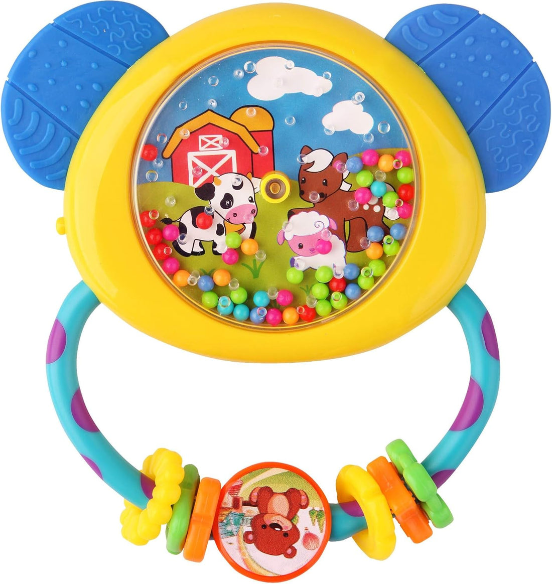 Little Angel Baby Activity Rattle Teether Toy – Bear Design