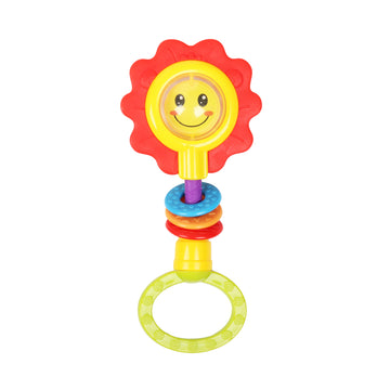 Little Angel Baby Rattle Teether Activity Toy – Sunflower Design